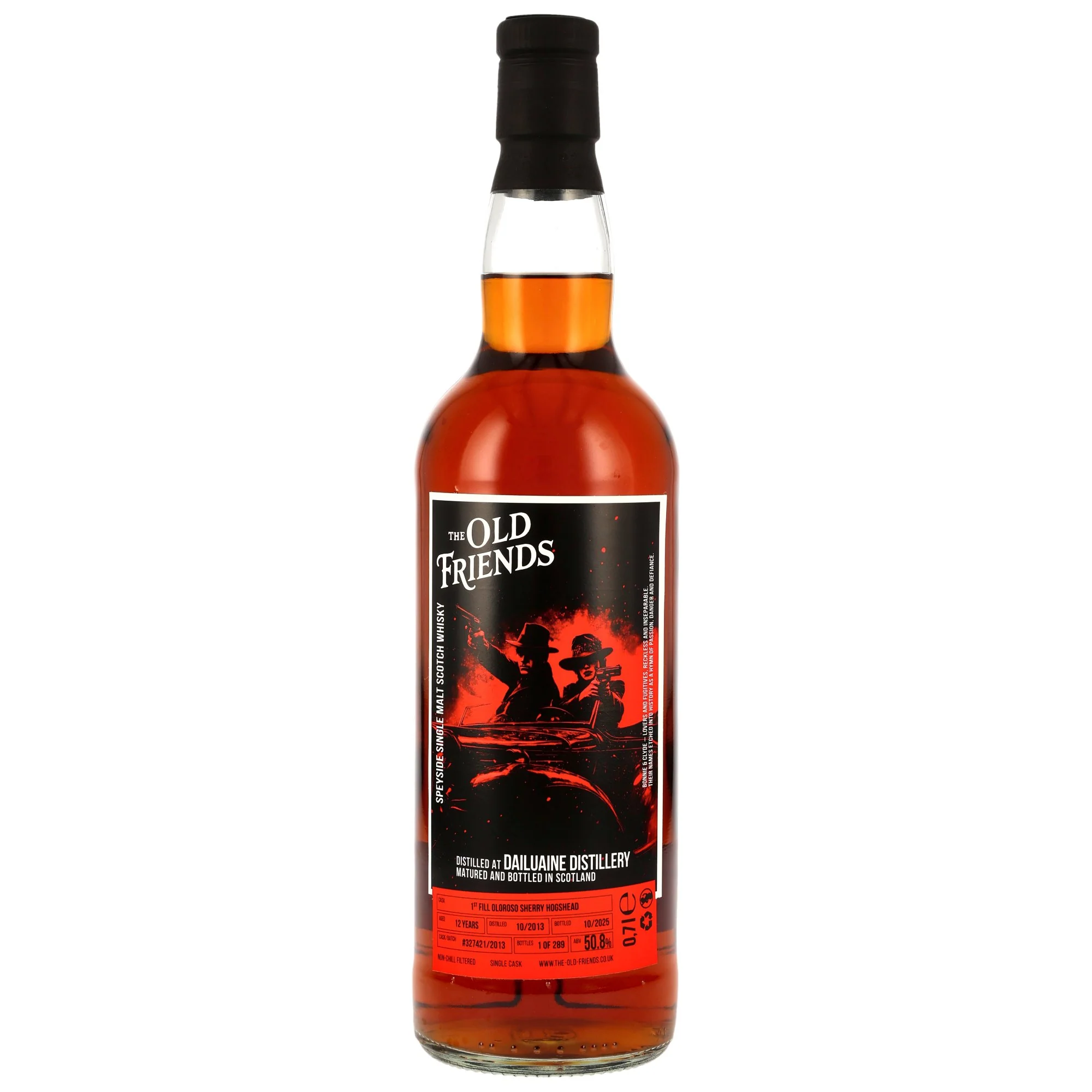 Dailuaine 12 Jahre 2013/2025 1st Fill Oloroso Hogshead (The Old Friends) 50,8% 0,7l