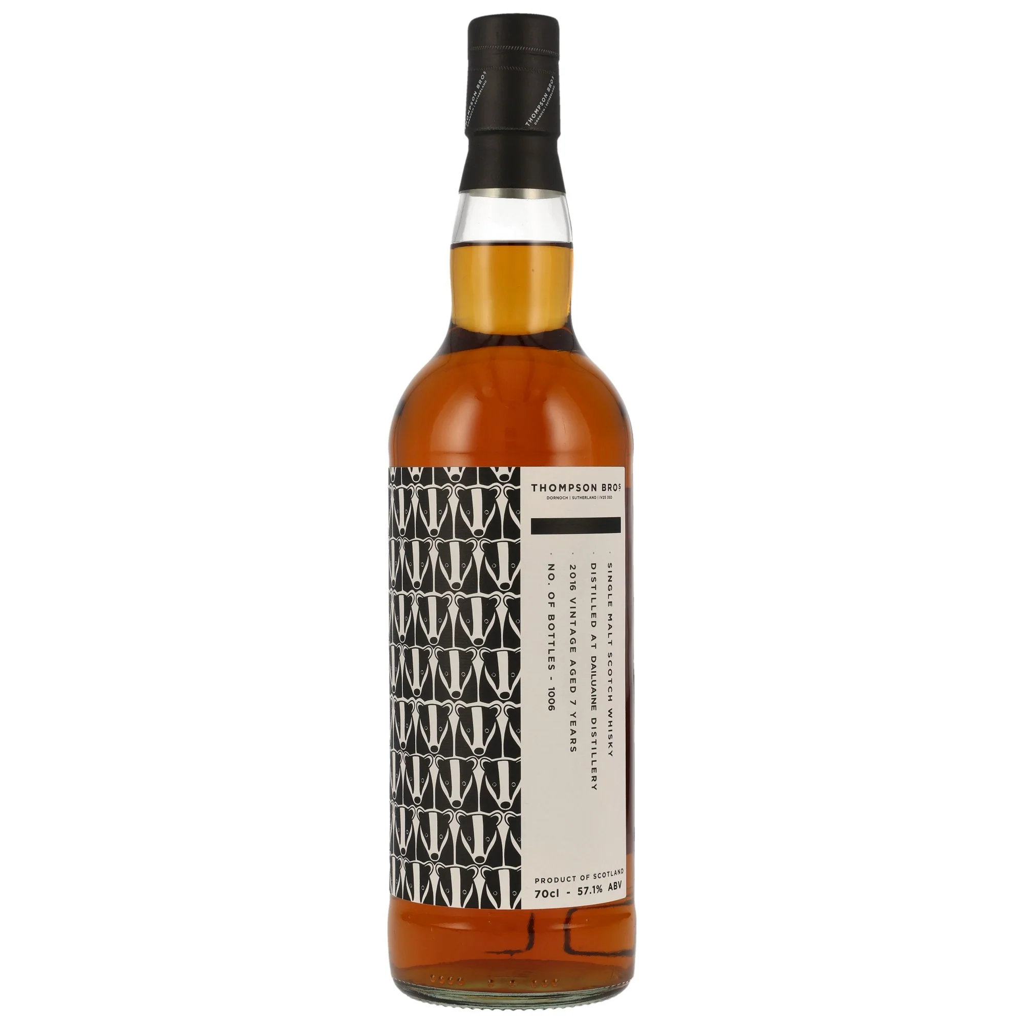 Dailuaine 7 Jahre 2016/2023 Thompson Bros. 57,1% 0,7l