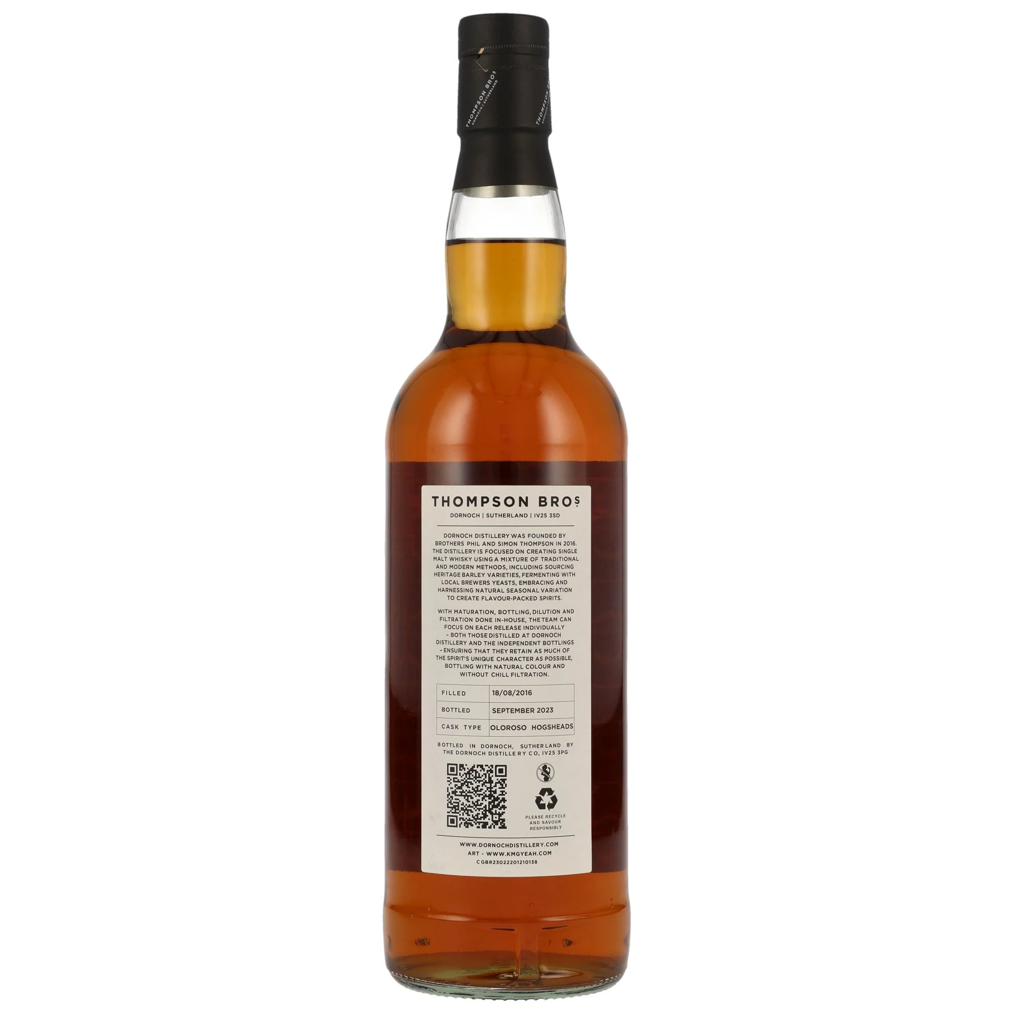 Dailuaine 7 Jahre 2016/2023 Thompson Bros. 57,1% 0,7l - Image 2