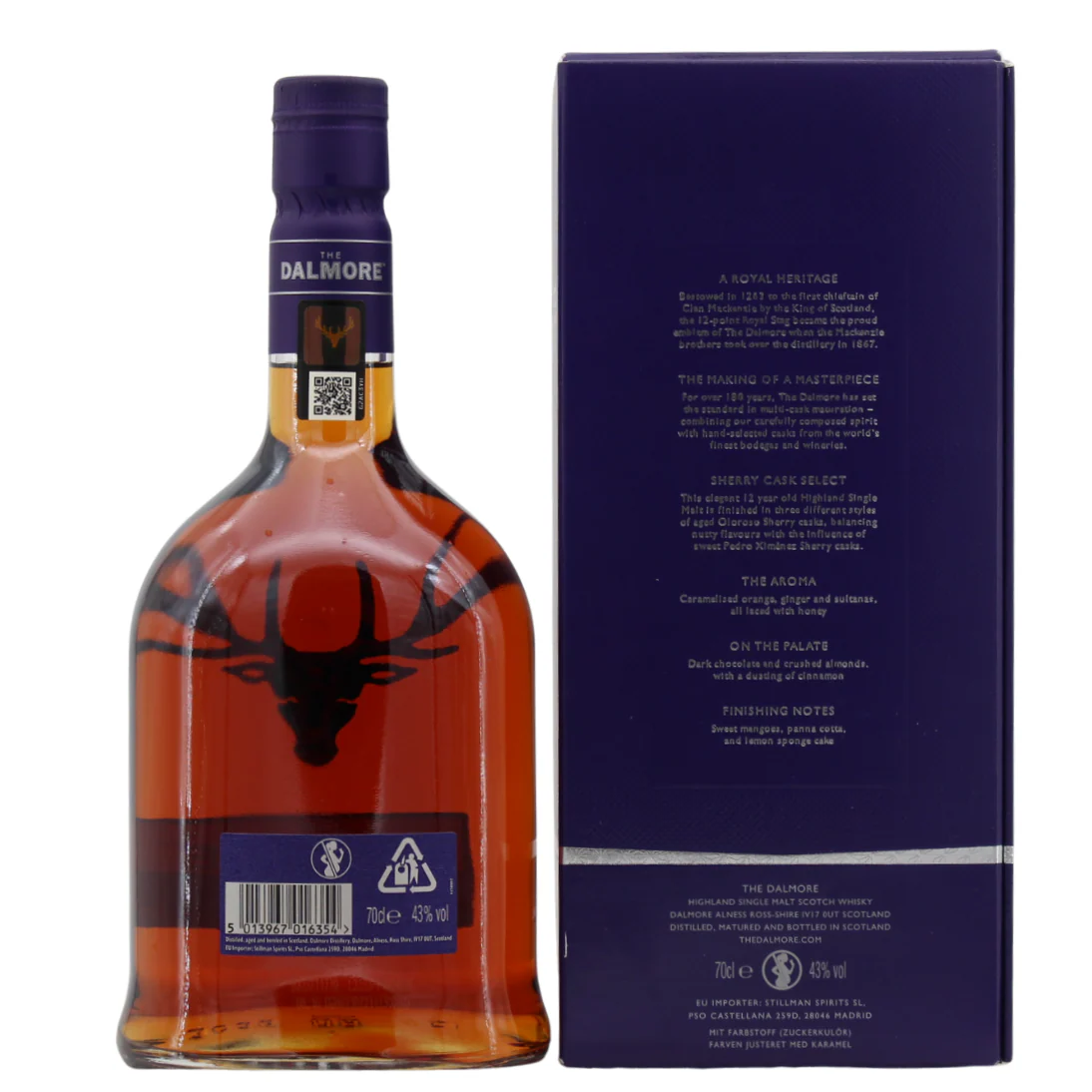 Dalmore 12 Jahre Sherry Cask Select 43% 0,7l - Image 2