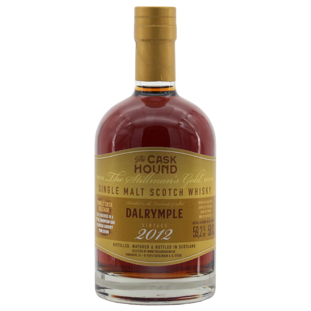 Dalrymple 13 Jahre 2012/2025 The Stillmans Gold 1st Fill Oloroso Sherry Butt Caskhound 59,2% 0,5l