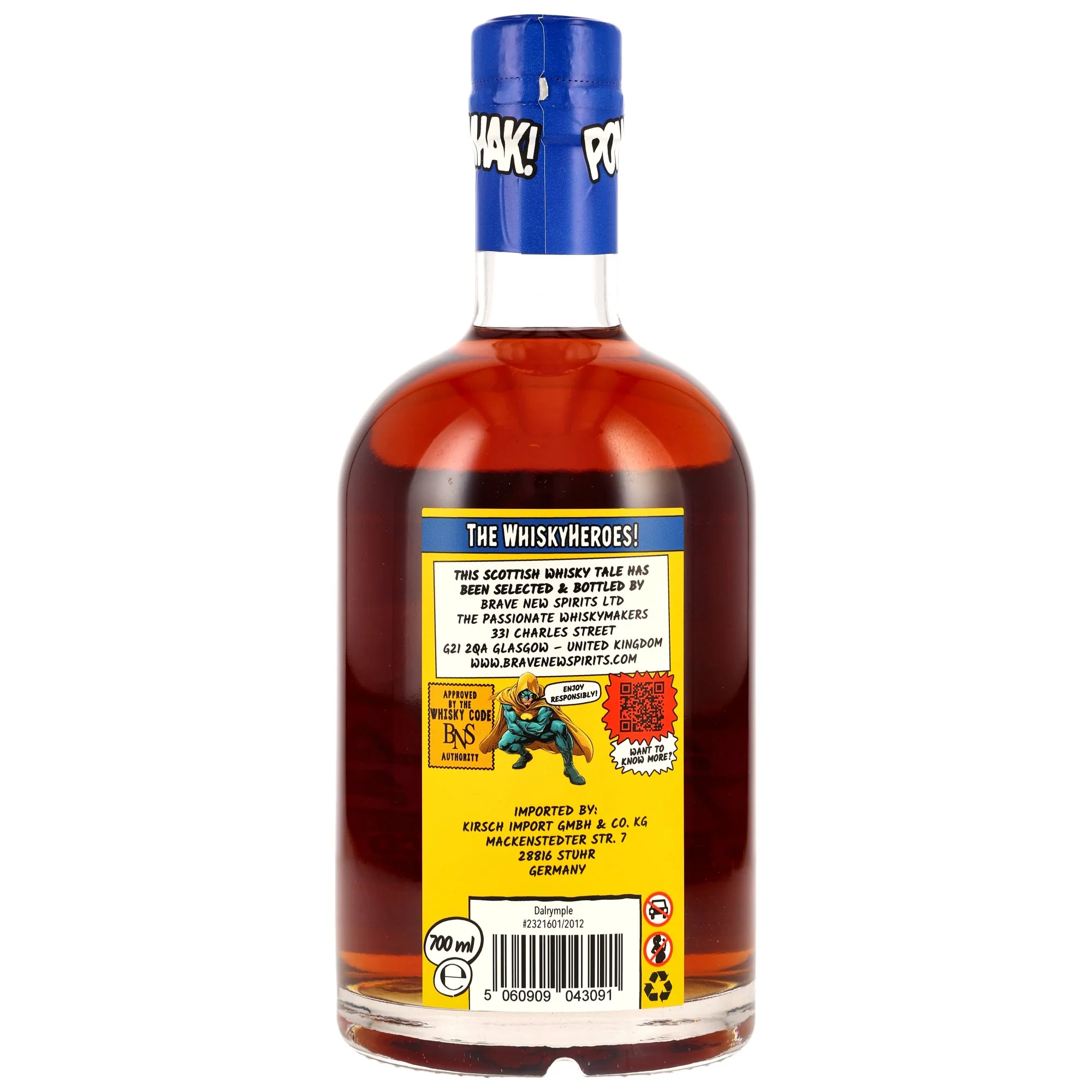 Dalrymple 13 Jahre Whisky Heroes The Quiet Blade - Brave New Spirits 57,9% 0,7l - Image 2