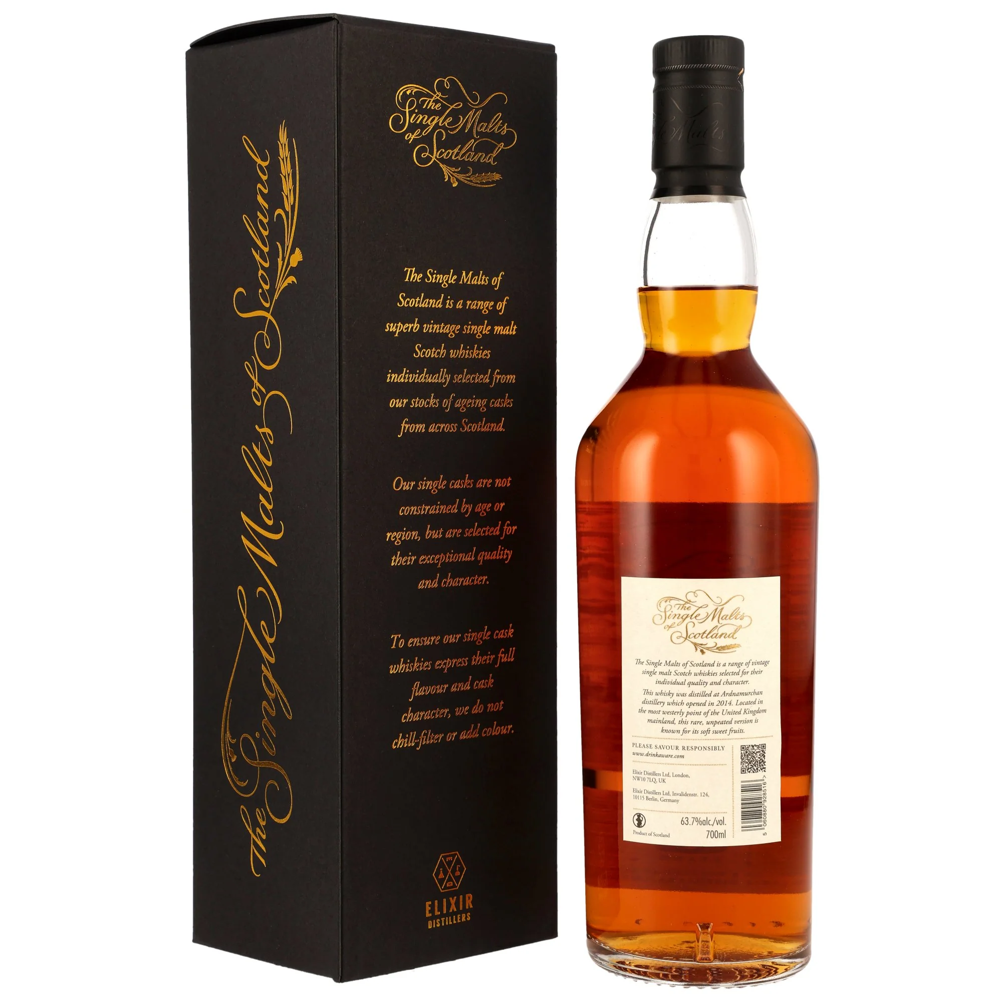 Ardnamurchan 6 Jahre 2017/2024 Hogshead #244 SMoS 63,7%  0,7l - Image 2