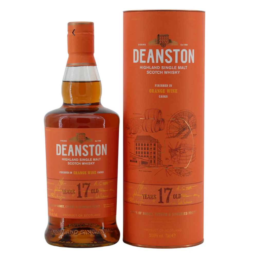 Deanston 17 Jahre Orange Wine Cask Finish 53,6% 0,7l