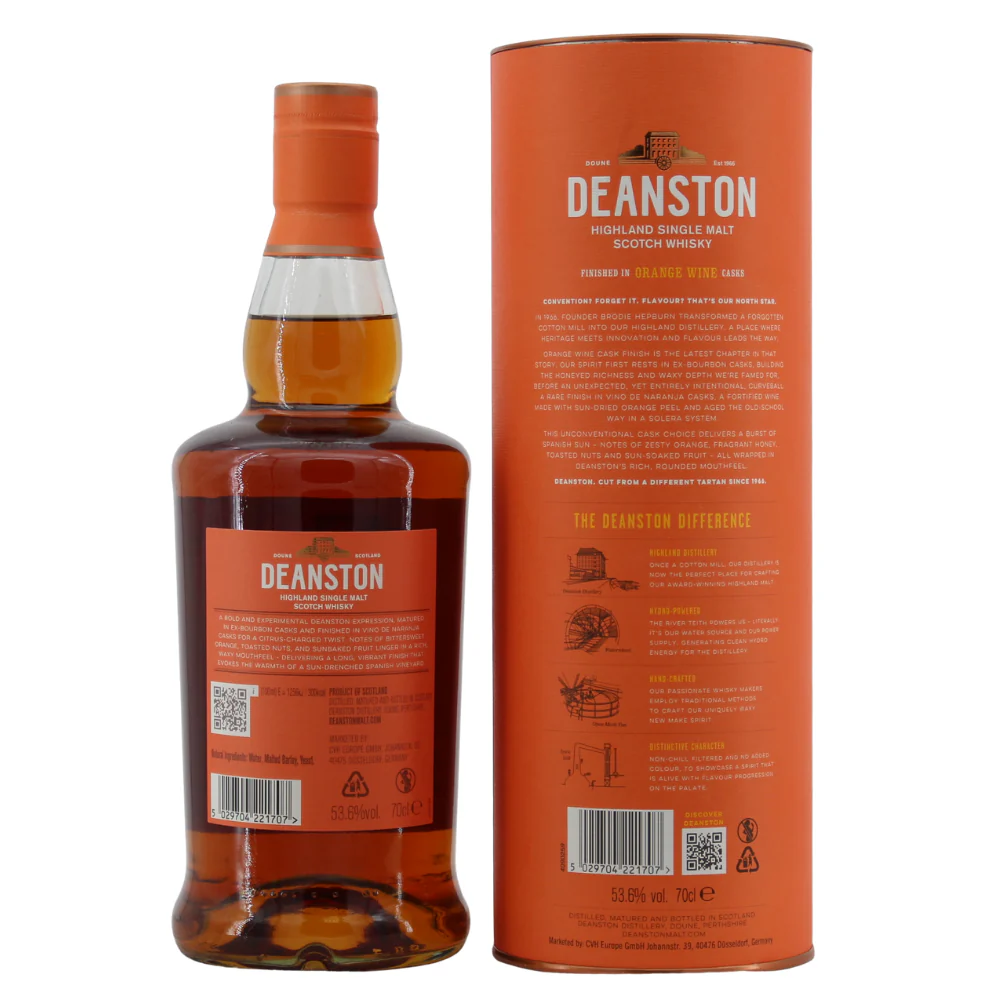 Deanston 17 Jahre Orange Wine Cask Finish 53,6% 0,7l - Image 2