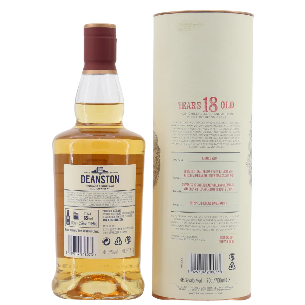 Deanston 18 Jahre 46,3% 0,7l - Image 2