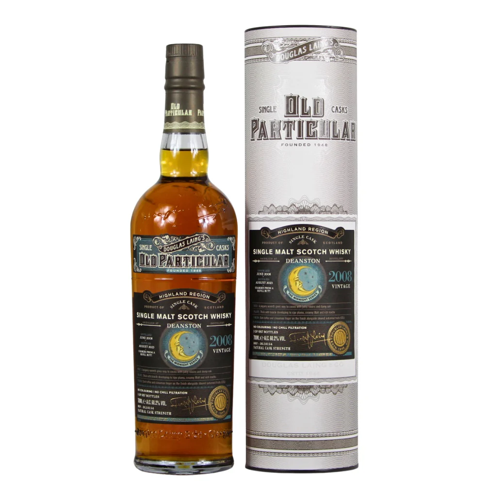 Deanston 2008/2023 Old Particular The Midnight Series Cask #DL18154 60,2% 0,7l