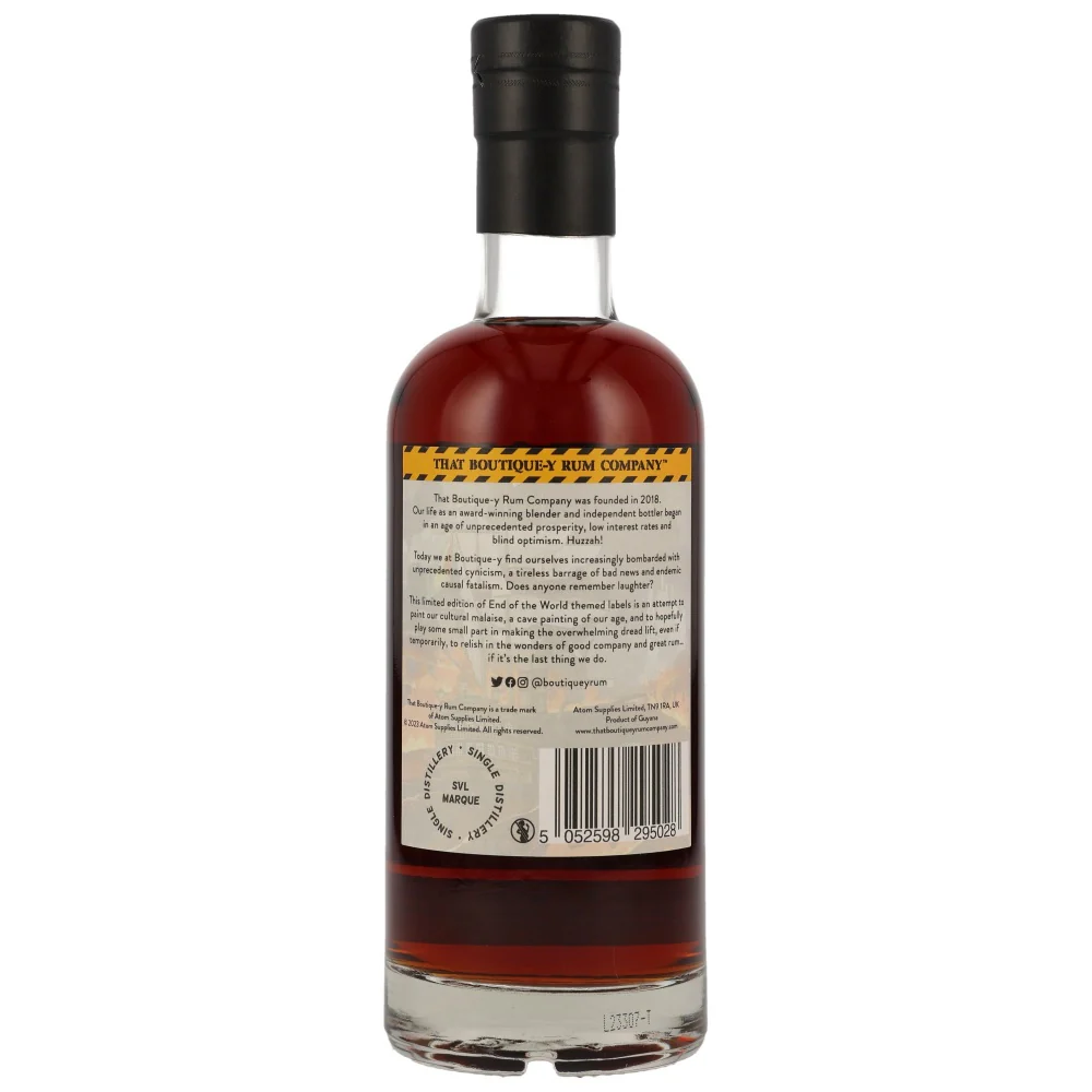 Diamond Distillery 18 Jahre Guyana Column Rum That Boutique-Y Batch 4 58% 0,5l - Image 2