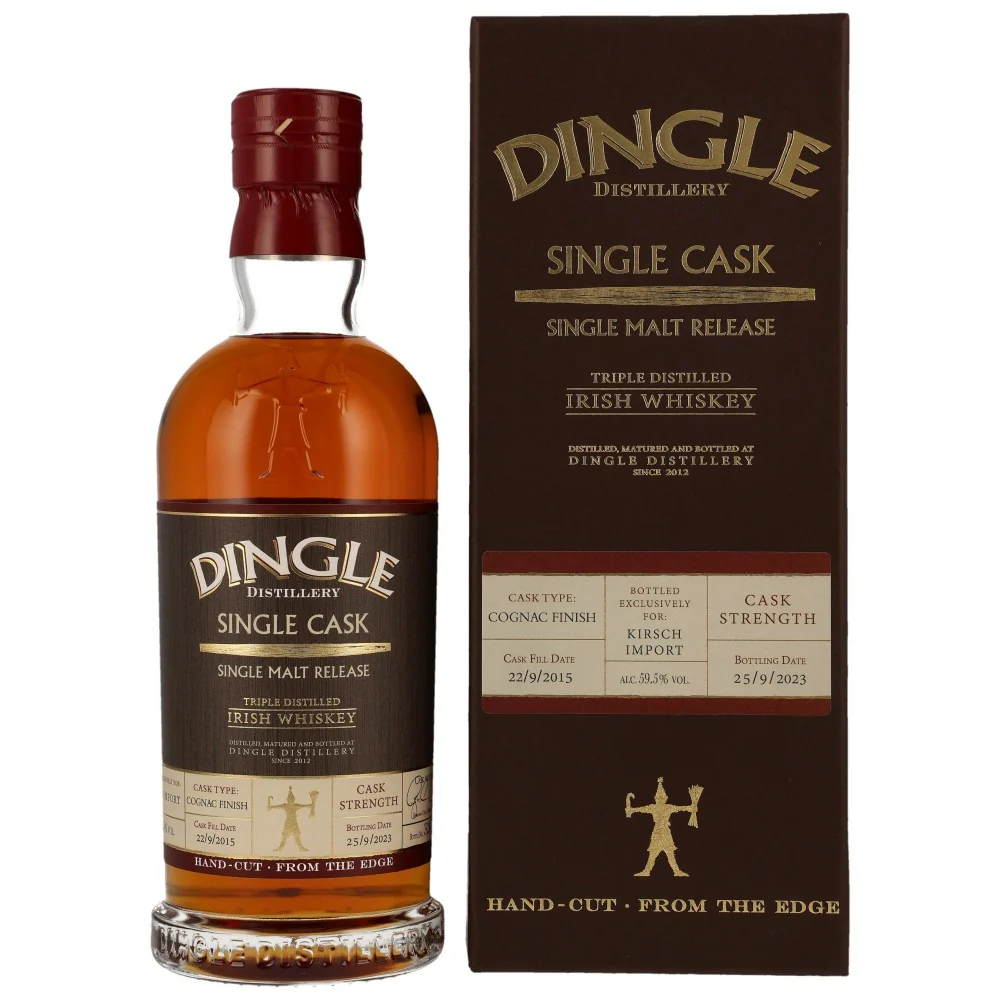 Dingle 8 Jahre Single Cask Cognac Finish 59,5% 0,7l