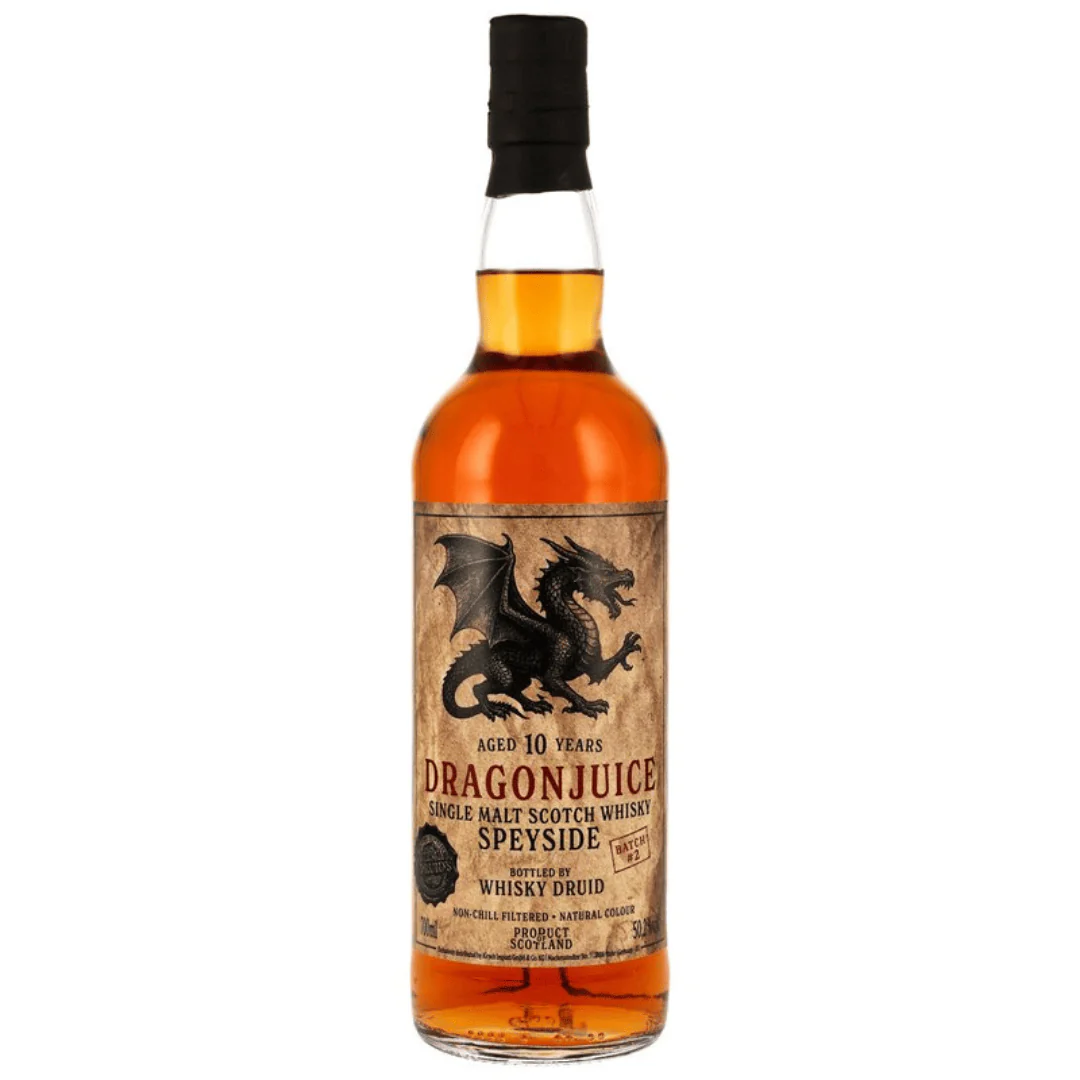 Dragonjuice Speyside 10 Jahre Batch #2 Whisky Druid 50,2% 0,7l