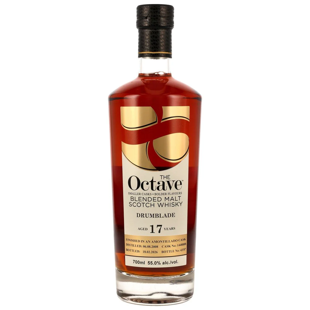 Drumblade 17 Jahre 2008/2026 - Amontillado Sherry Cask Finish #1448888 - Octave (Duncan Taylor) 55,0% 0,7l