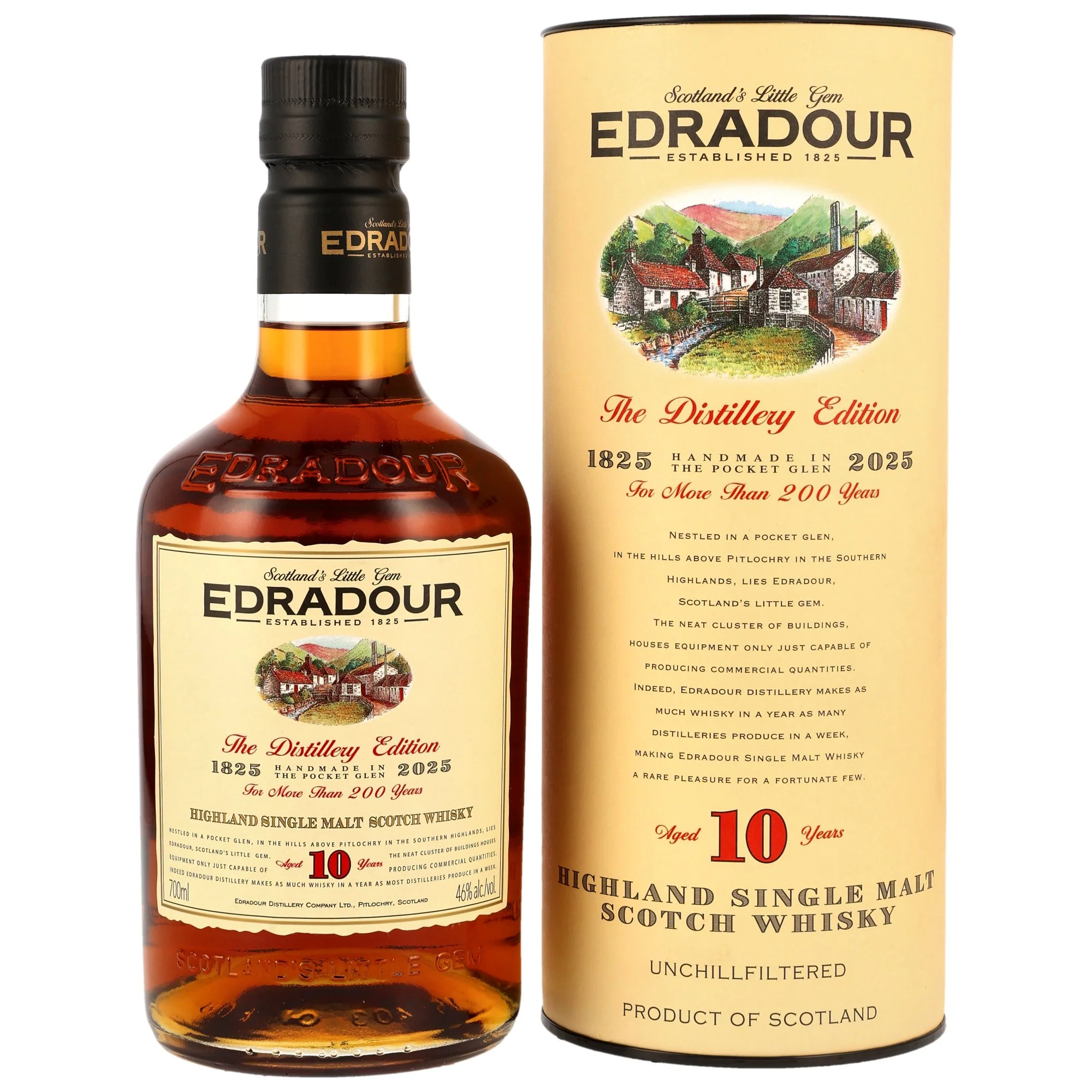 Edradour 10 Jahre The Distillery Edition 46% 0,7l