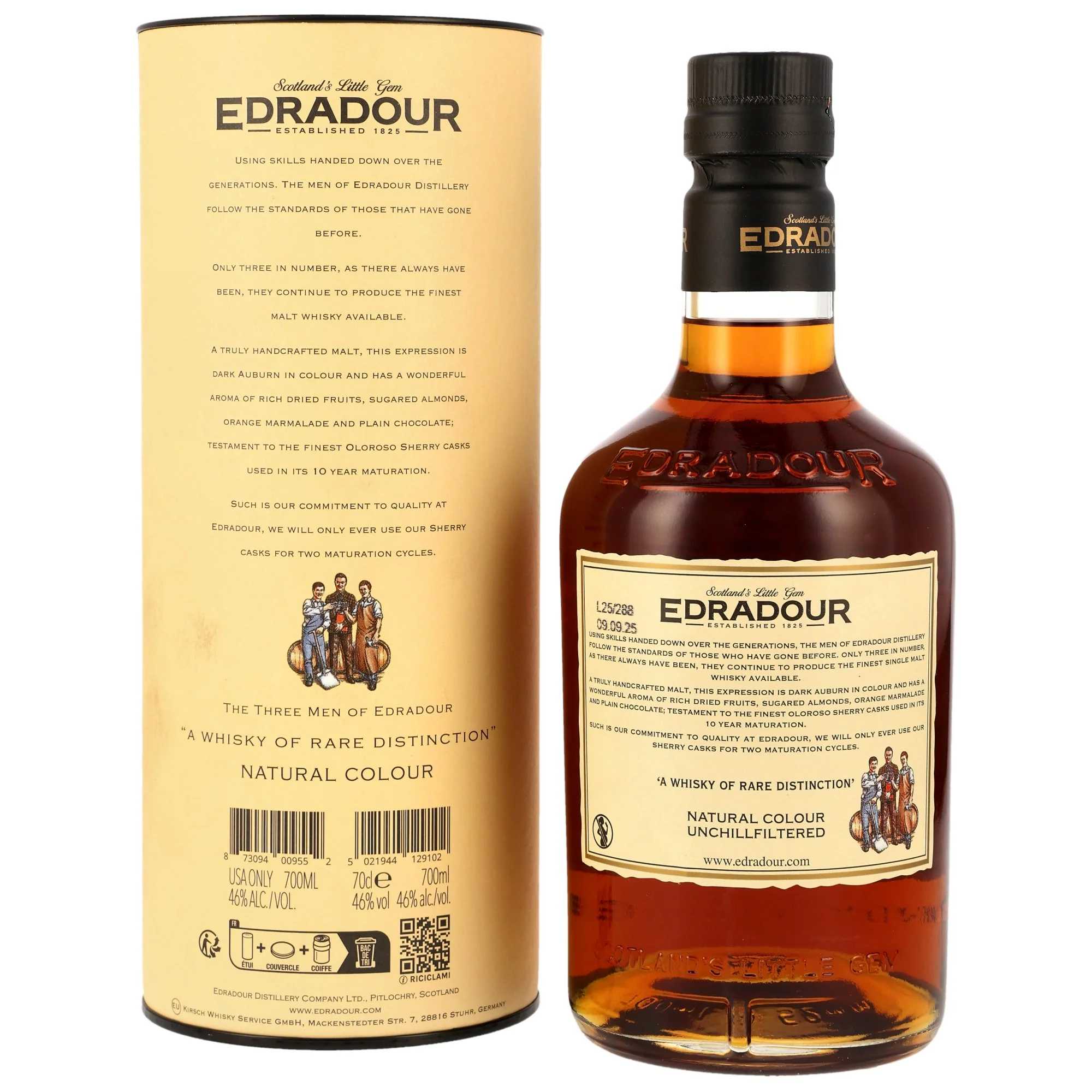 Edradour 10 Jahre The Distillery Edition 46% 0,7l - Image 2