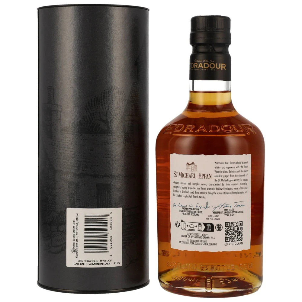 Edradour 11 Jahre 2012/2023 Cabernet Sauvignon Cask #2 48,2% 0,7l - Image 2