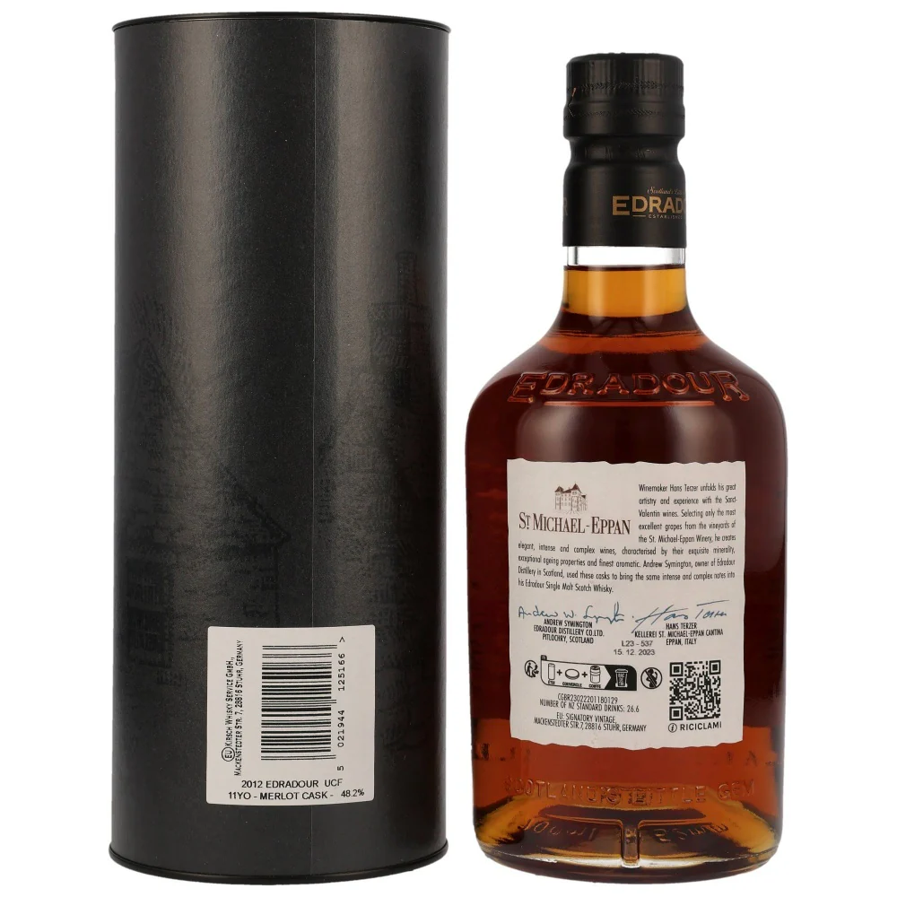 Edradour 11 Jahre 2012/2023 Merlot Cask #1 48,2% 0,7l - Image 2