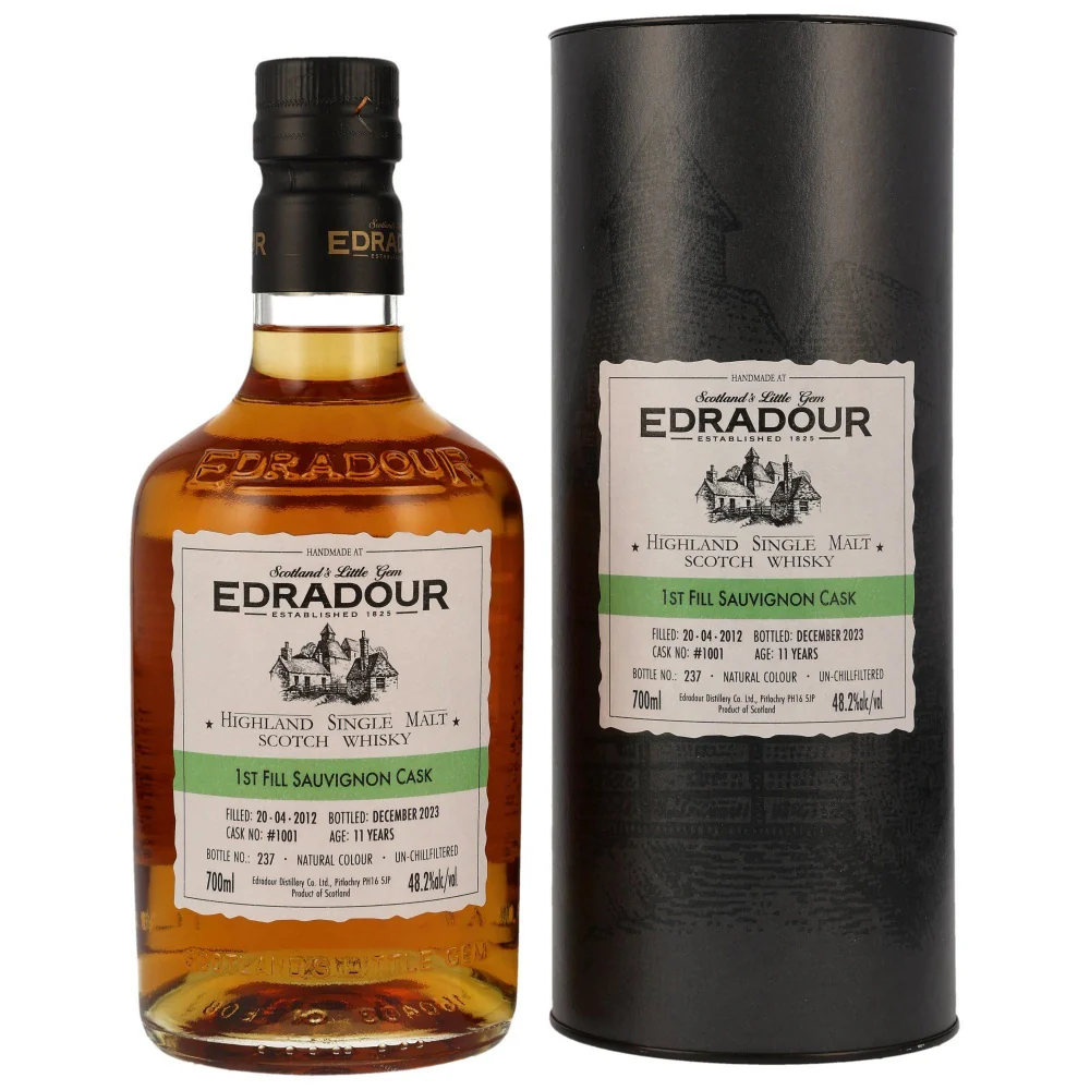 Edradour 11 Jahre 2012/2023 Sauvignon Cask #1001 48,2% 0,7l