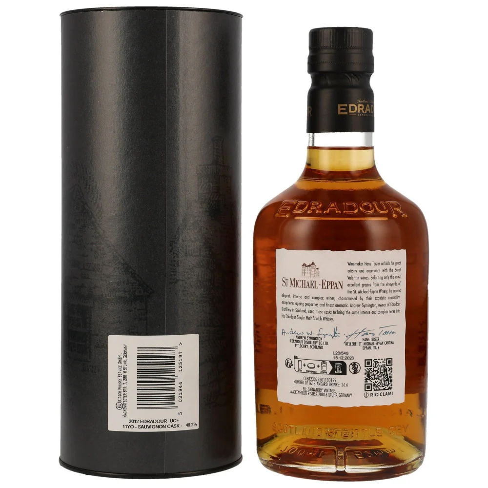 Edradour 11 Jahre 2012/2023 Sauvignon Cask #1001 48,2% 0,7l - Image 2