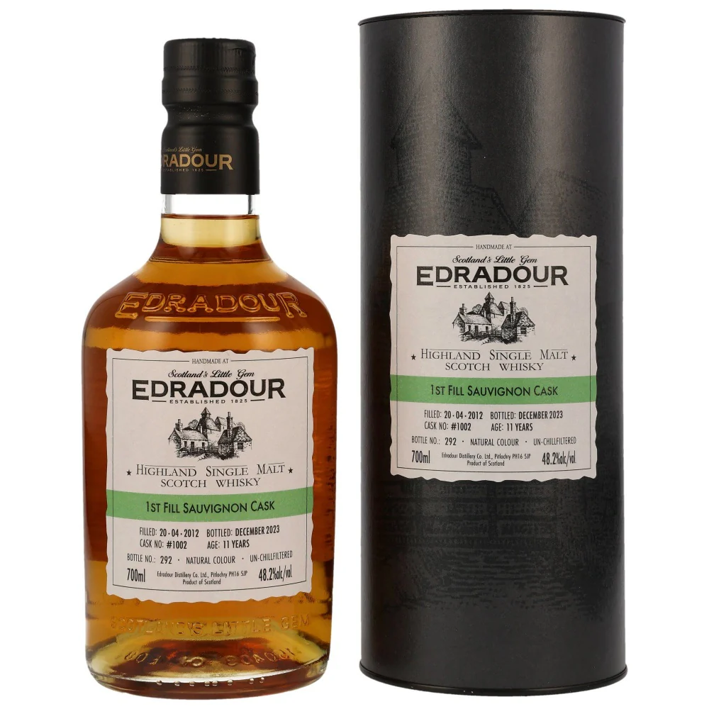 Edradour 11 Jahre 2012/2023 Sauvignon Cask #1002 48,2% 0,7l