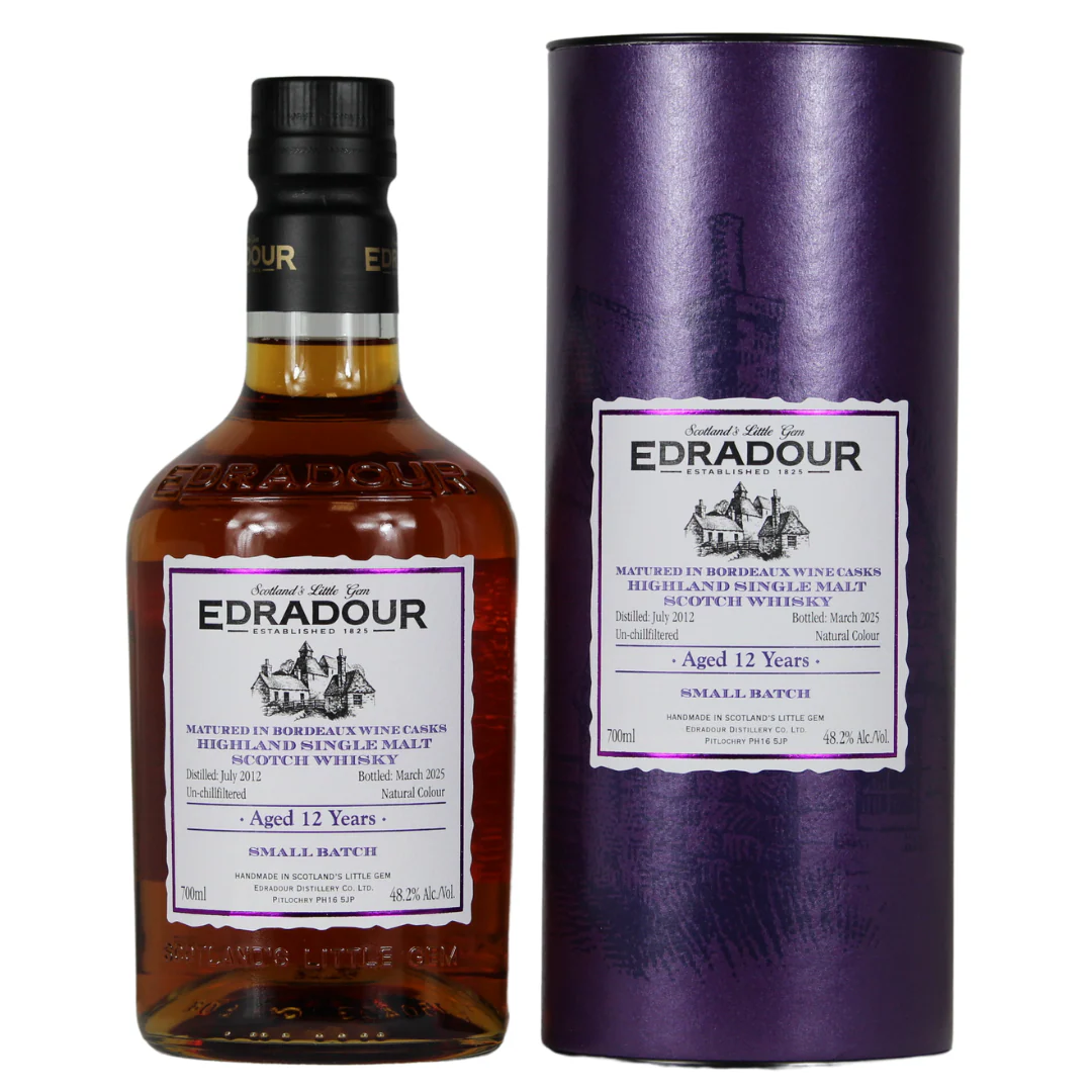 Edradour 12 Jahre 2012/2025 Bordeaux Cask Matured 48,2% 0,7l
