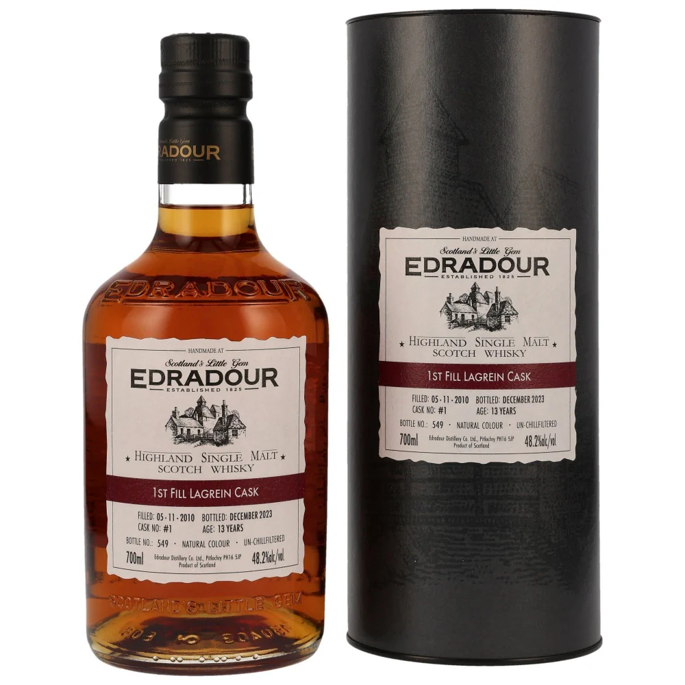 Edradour 13 Jahre 2010/2023 Lagrein Cask #1 48,2% 0,7l