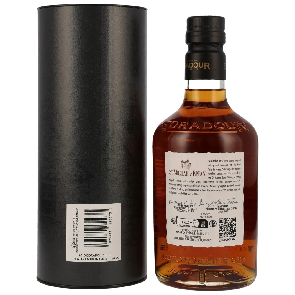 Edradour 13 Jahre 2010/2023 Lagrein Cask #1 48,2% 0,7l - Image 2