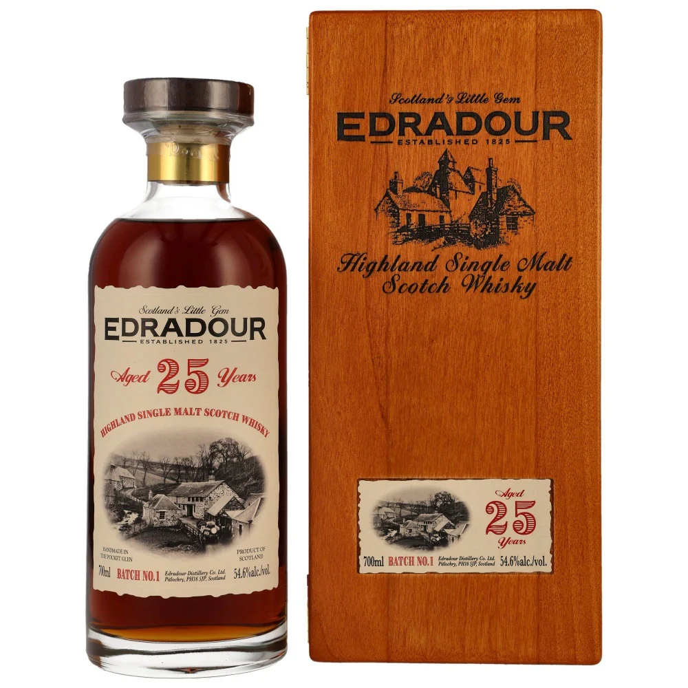 Edradour 25 Jahre First Fill Sherry Butts Batch #1 54,6% 0,7l