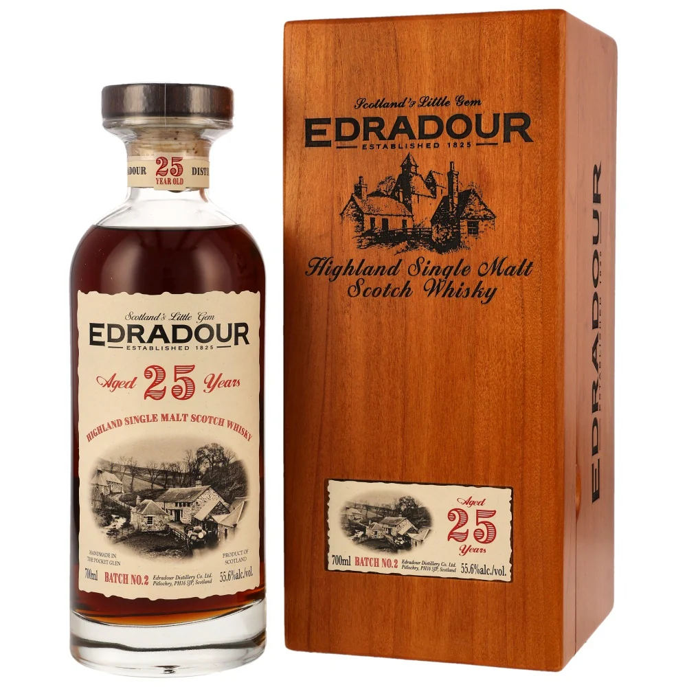 Edradour 25 Jahre First Fill Sherry Butts Batch 2 55,6% 0,7l