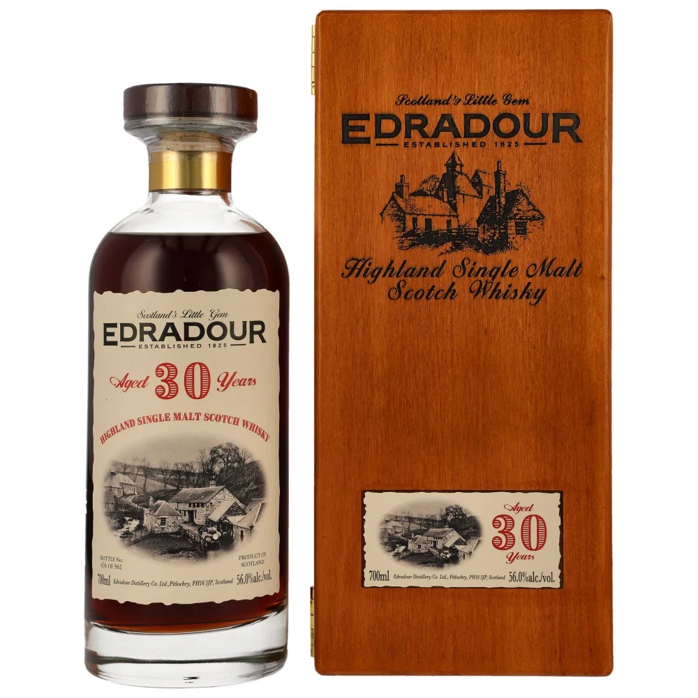 Edradour 30 Jahre First Fill Sherry Butt #302 56% 0,7l