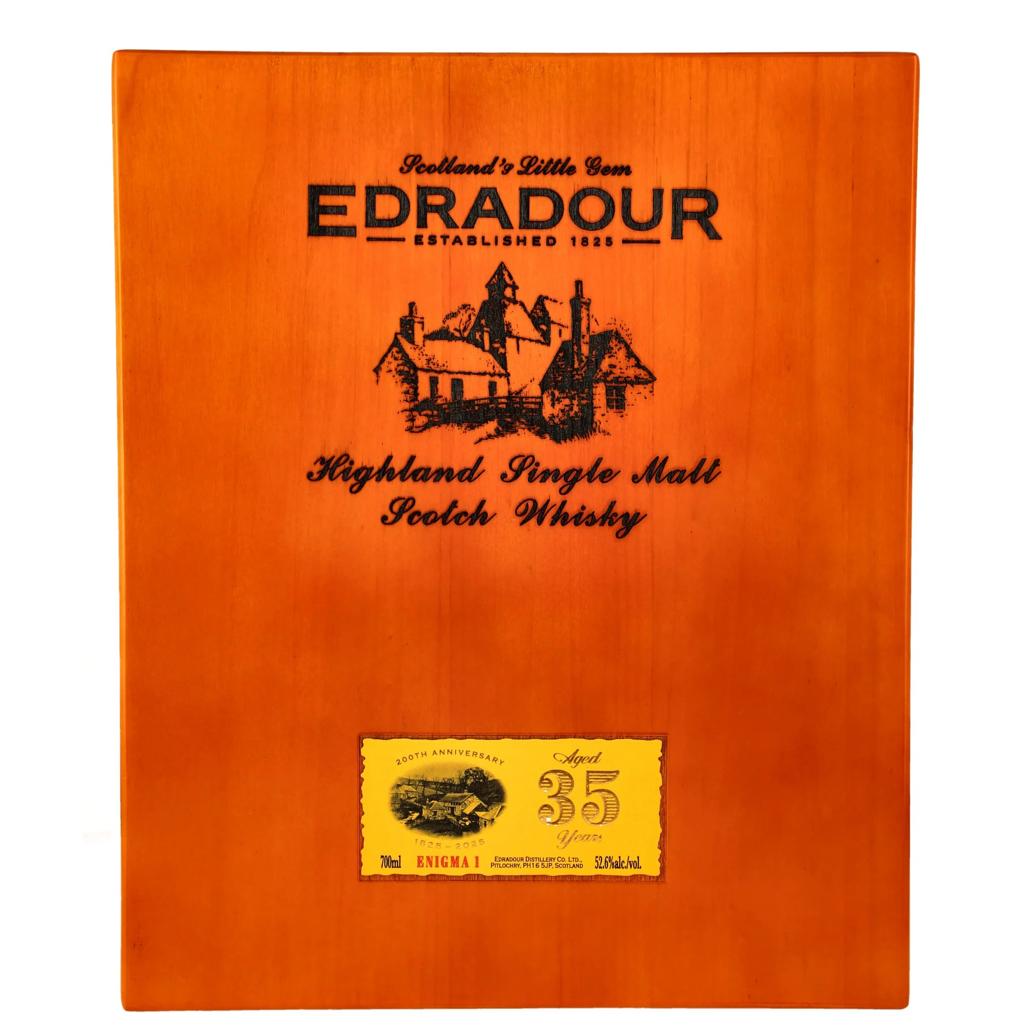 Edradour 35 Jahre 1989/2025 Enigma Part 1 1st Fill Sherry Butt #355 200th Aniversary 52,6% 0,7l - Image 2