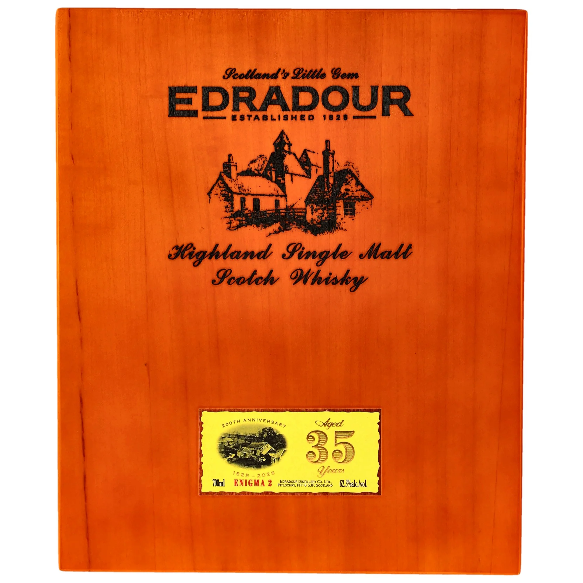 Edradour 35 Jahre 1989/2025 Enigma Part 2 1st Fill Sherry Butt #368 200th Aniversary 62,3% 0,7l - Image 2