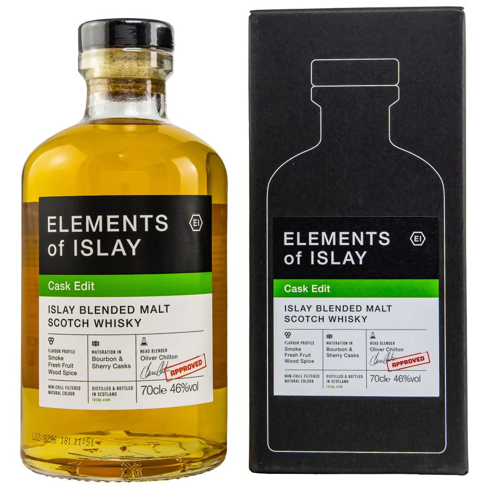 Elements of Islay Cask Edit Blended Malt 46% 0,7l