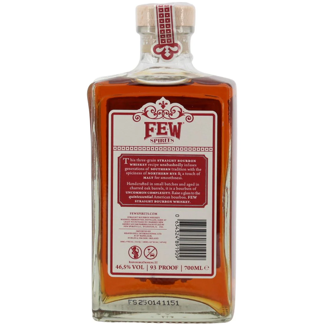 F.E.W. Straight Bourbon Whiskey 46,5% 0,7l - Image 2