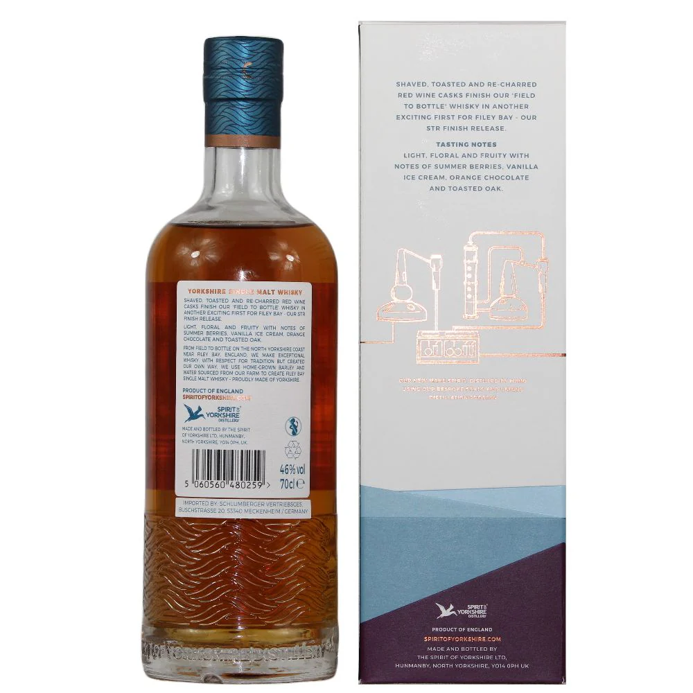 Filey Bay Yorkshire Single Malt Whisky STR Finish 46% 0,7l - Image 2
