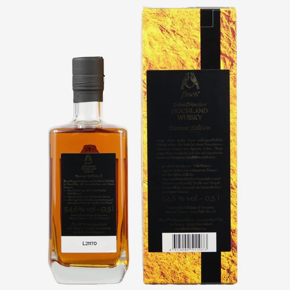 Finch 8 Jahre Cask Strength Emmer Edtion 3 54,6% 0,5l - Image 2