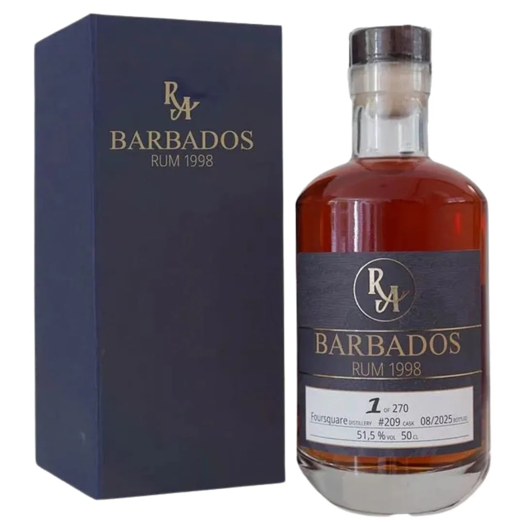 Foursquare 26 Jahre 1998/2025 Barbados Rum RA Cask #209 51,5% 0,5l