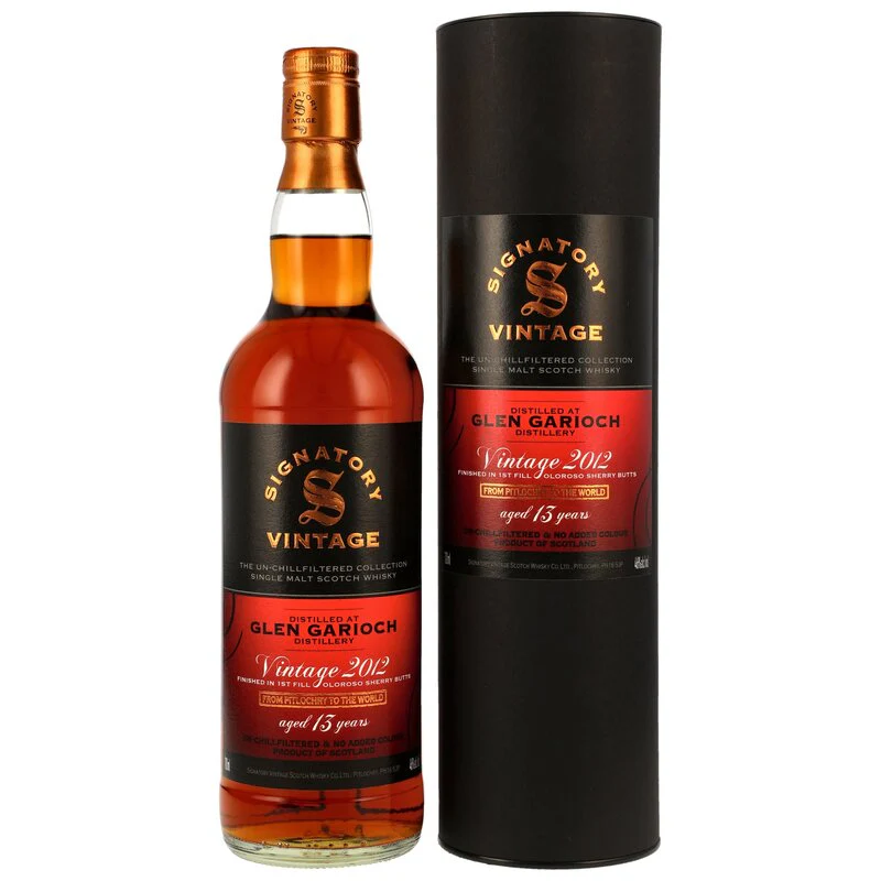 Glen Garioch 13 Jahre 2012/2026 Signatory Vintage The Un-Chillfiltered Collection 46% 0,7l
