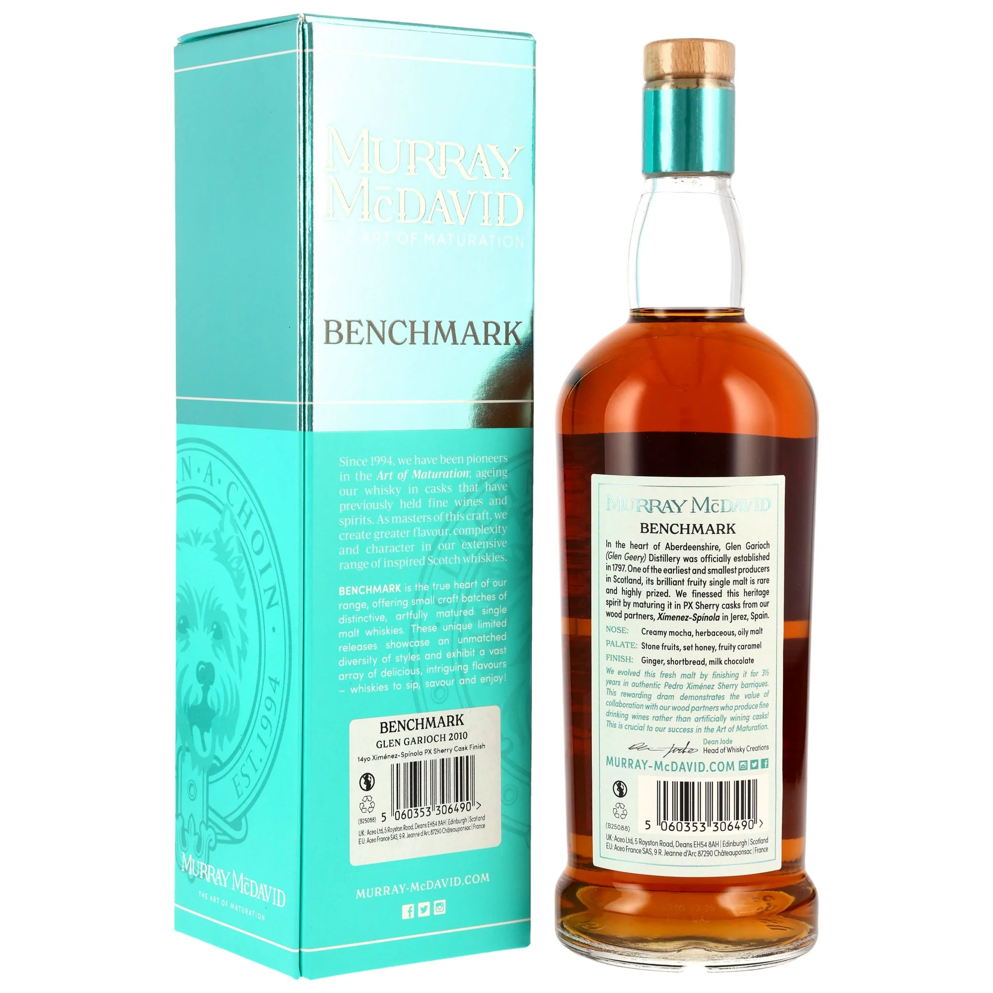 Glen Garioch 14 Jahre Murray McDavid 2010/2025 PX Sherry Cask Finish 51,6% 0,7l - Image 2