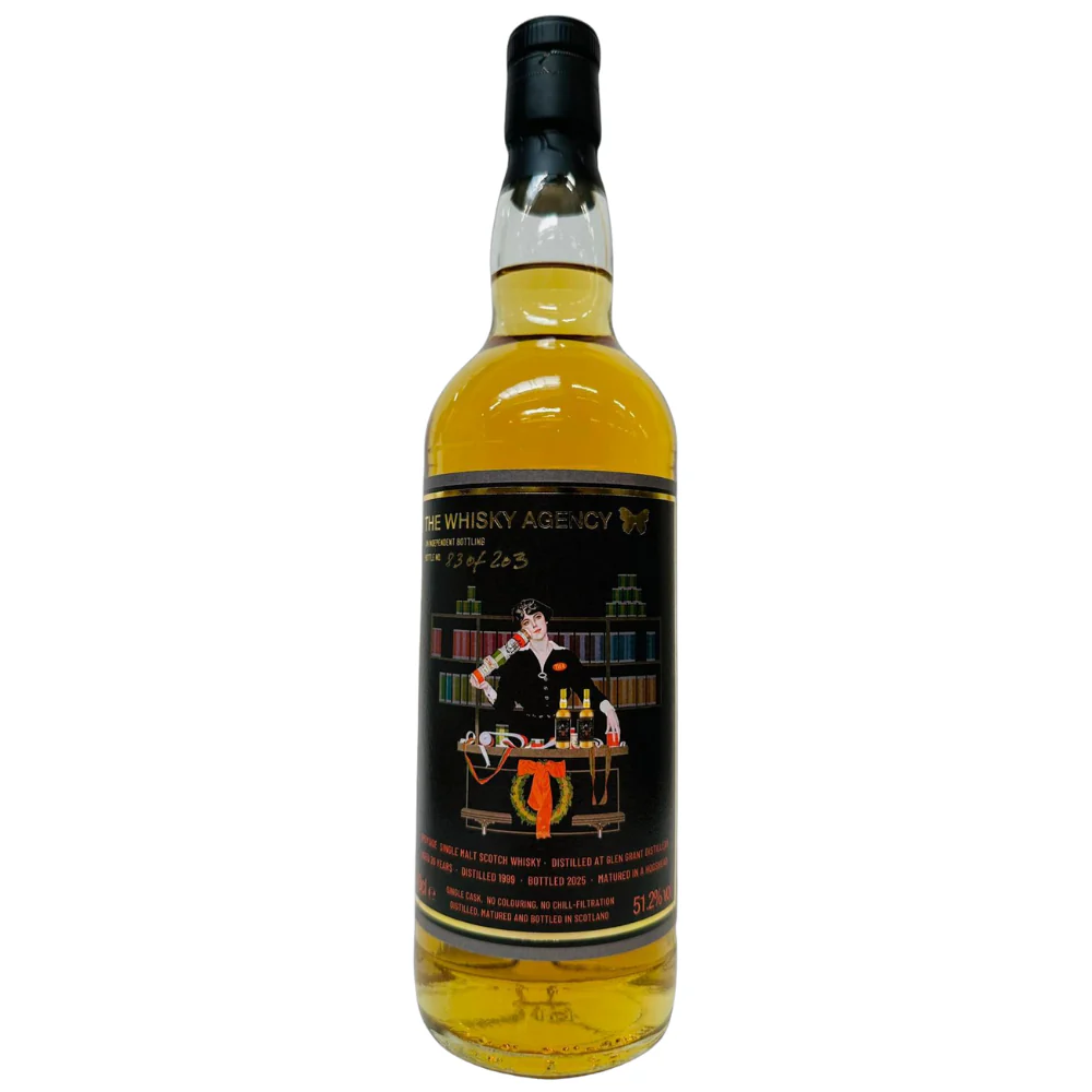 Glen Grant 26 Jahre 1999/2025 The Whisky Agency 51,2% 0,7l