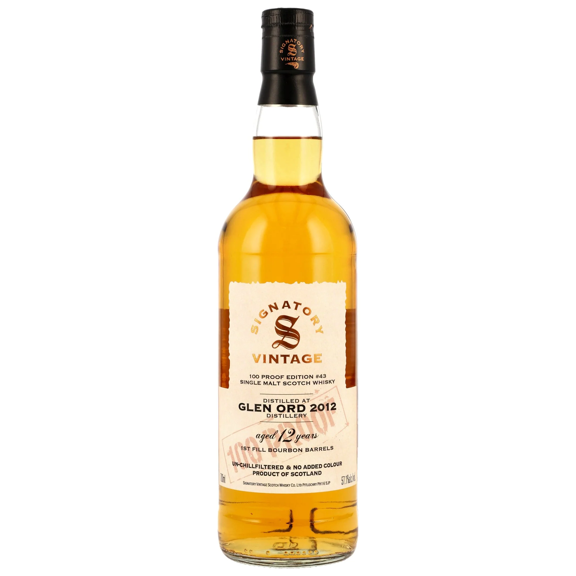 Glen Ord 12 Jahre 2012/2025 SV 100 Proof Edition #43 57,1% 0,7l