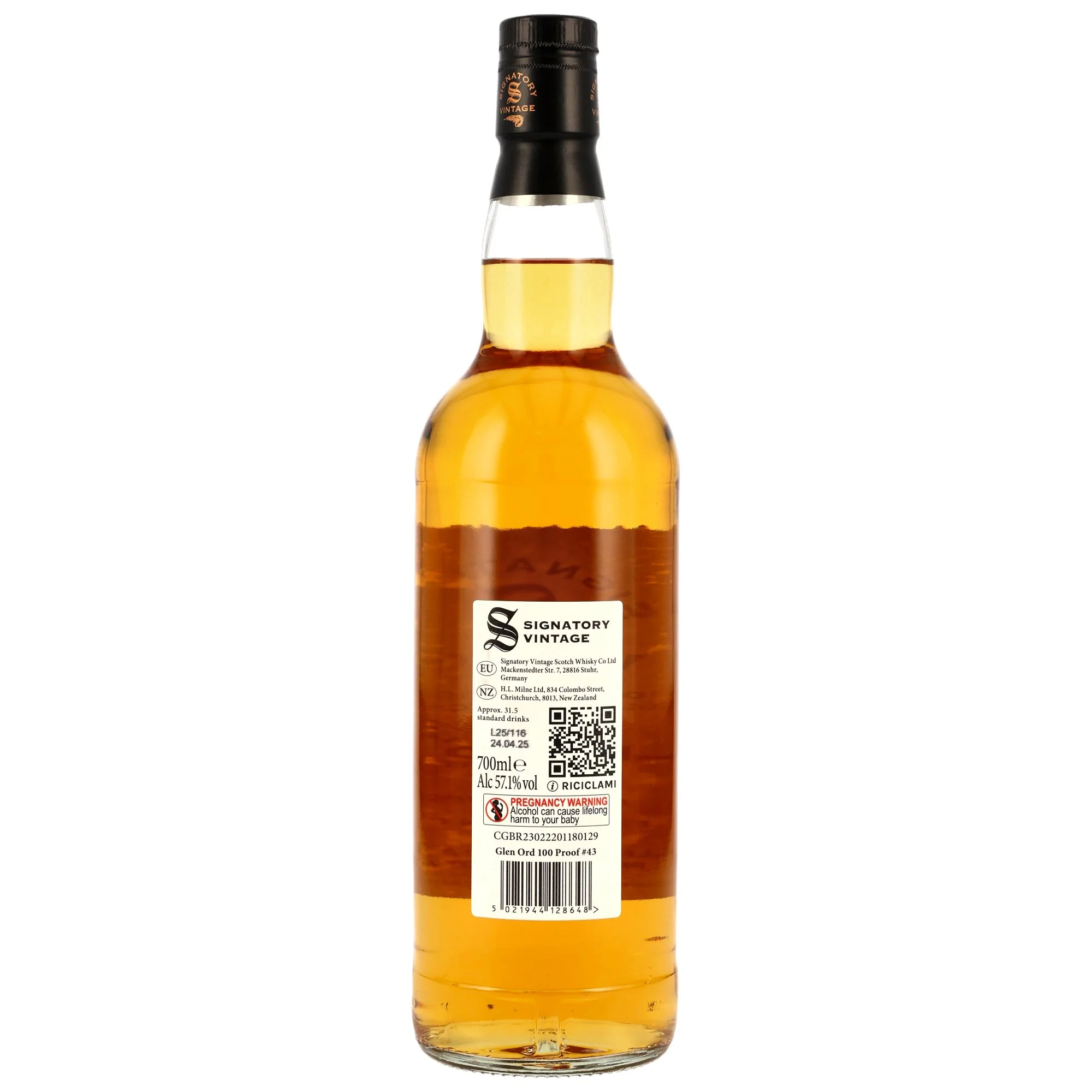 Glen Ord 12 Jahre 2012/2025 SV 100 Proof Edition #43 57,1% 0,7l - Image 2