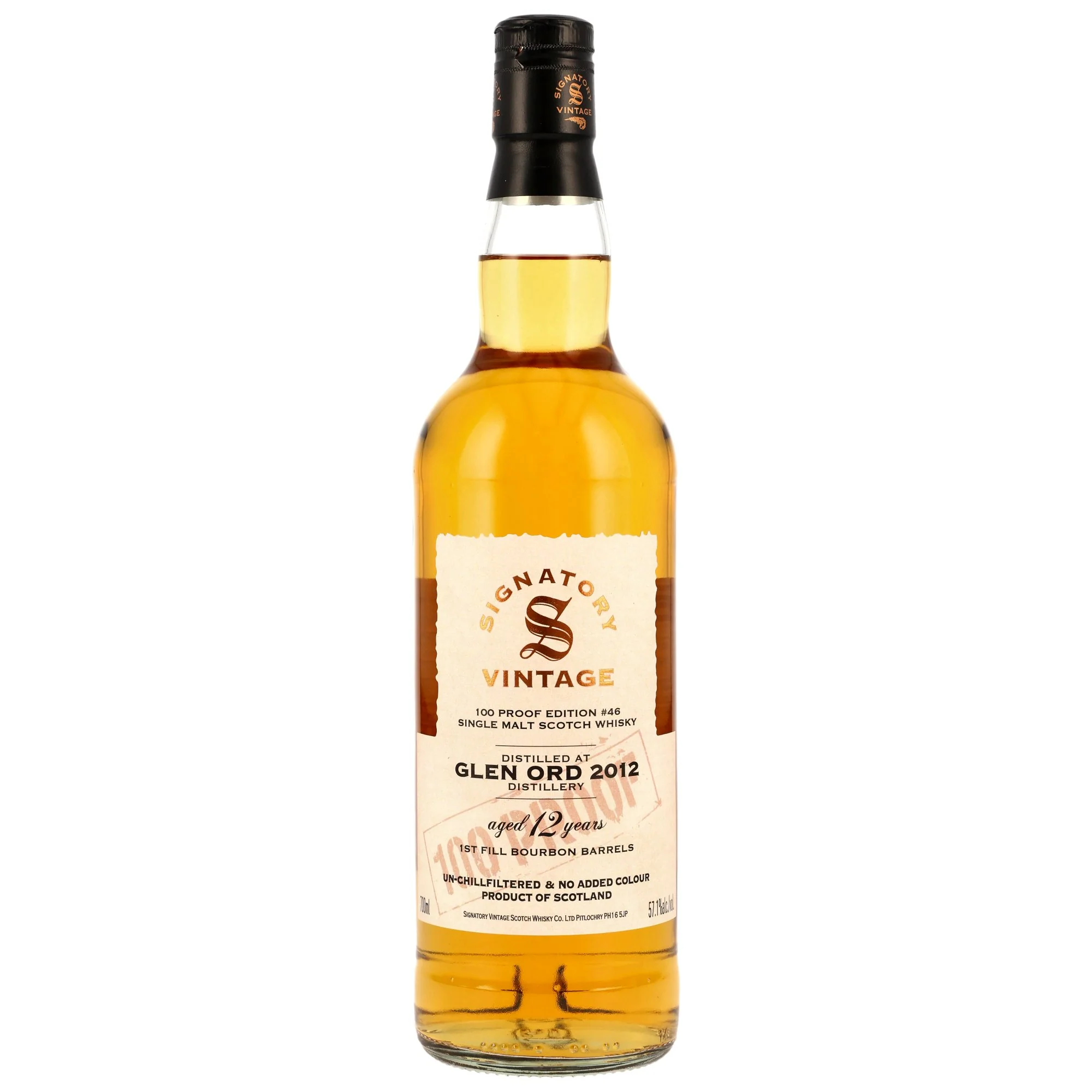 Glen Ord 12 Jahre 2012/2025 SV 100 Proof Edition #46 57,1% 0,7l