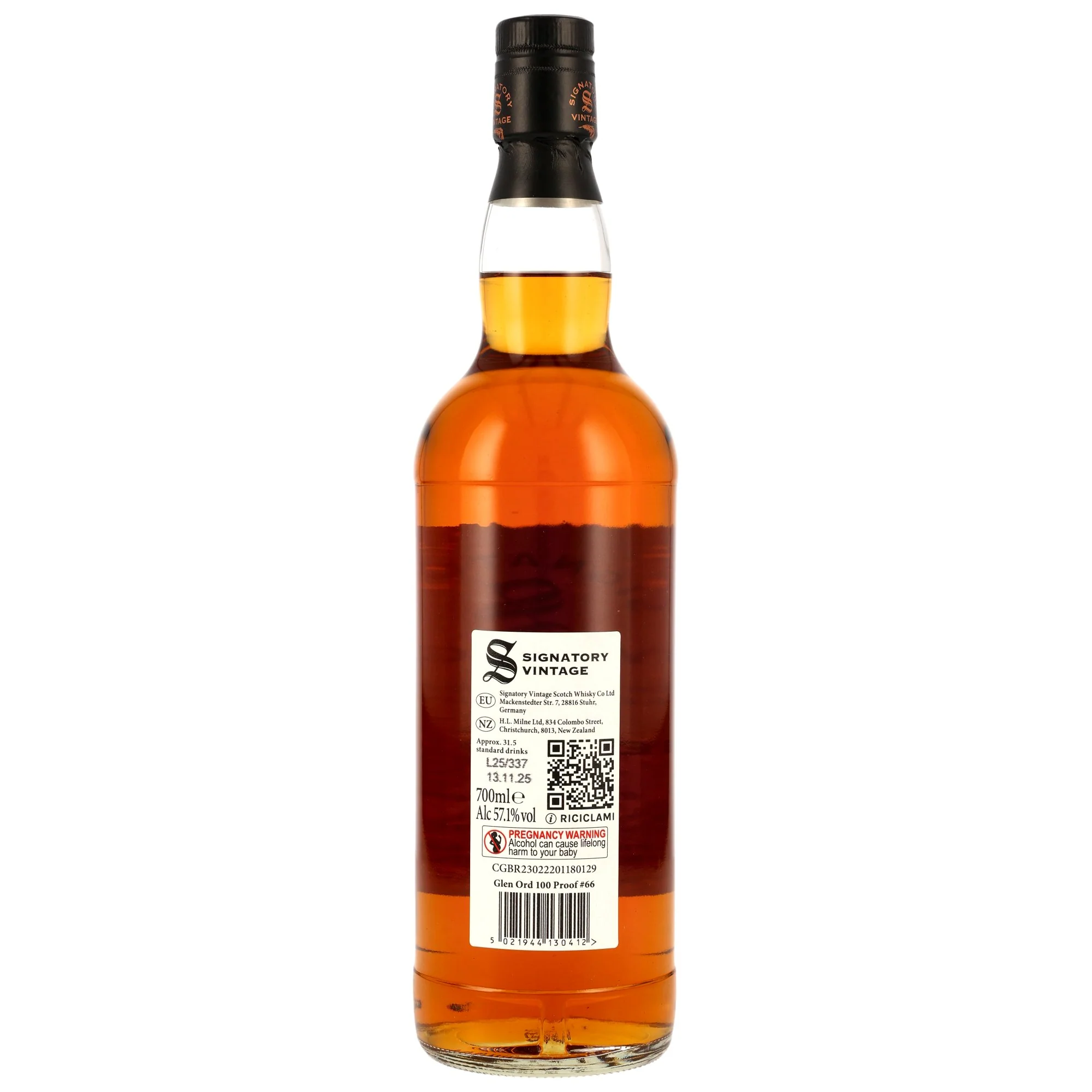 Glen Ord 9 Jahre 2016/2025 Signatory Vintage 100 Proof Edition #66 57,1% 0,7l - Image 2