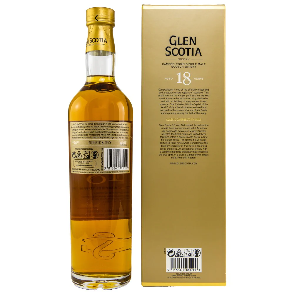 Glen Scotia 18 Jahre 46% 0,7l - Image 2