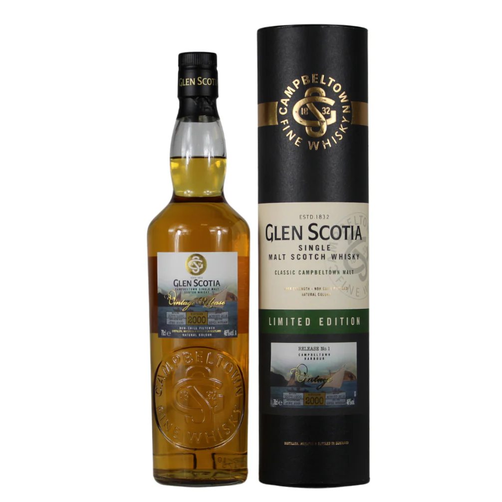 Glen Scotia 18 Jahre Vintage Release No. 1 Campbeltown Harbour 2000/2018 46% 0,7l