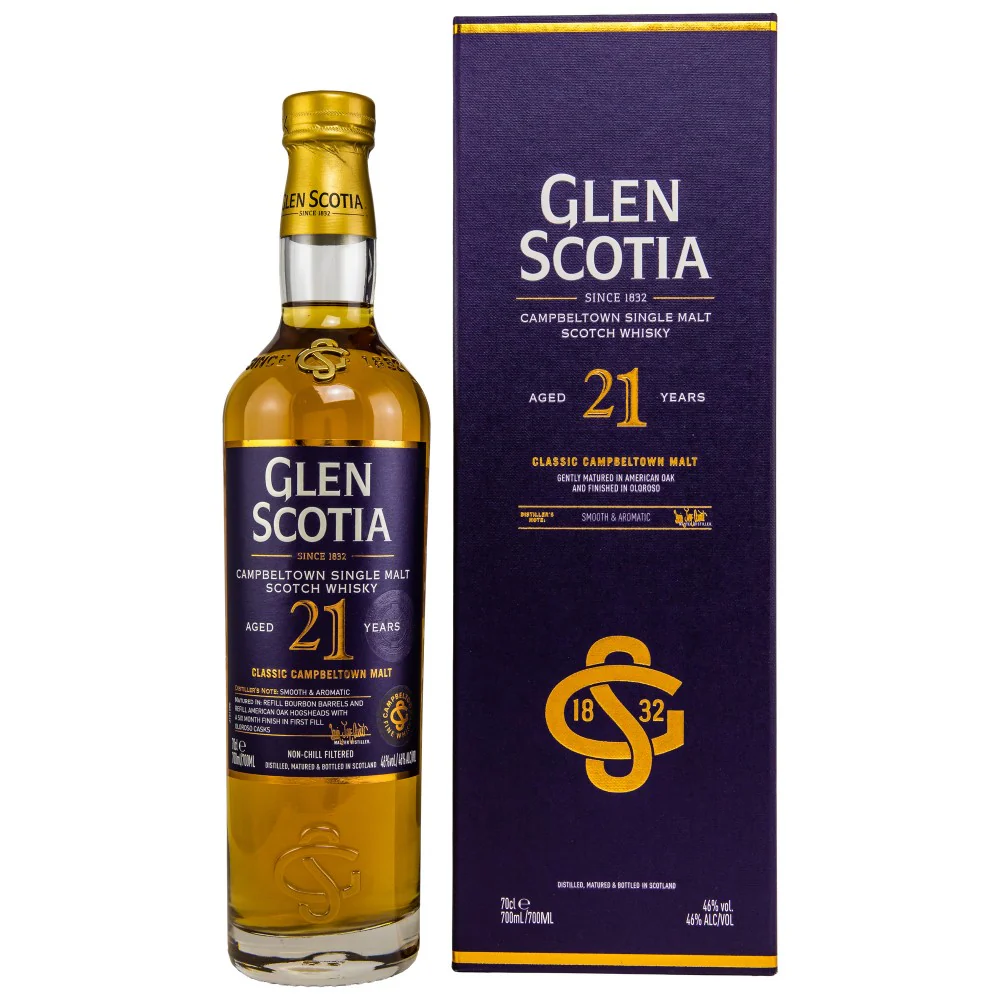 Glen Scotia 21 Jahre 46% 0,7l