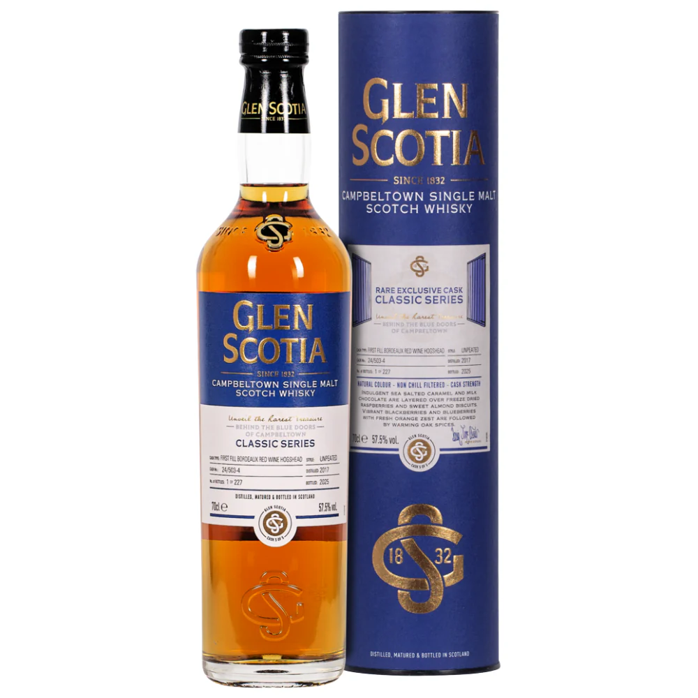 Glen Scotia Classic Series Vintage 2017 Bordeaux Red Wine Finish 5/5 57,5% 0,7l