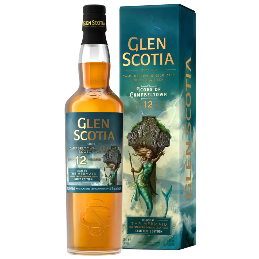 Glen Scotia 12 Jahre Icons of Campbeltown No.1 The Mermaid 54,1% 0,7l