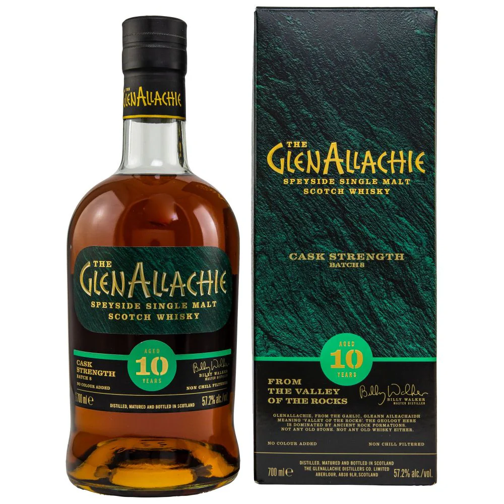 Glenallachie 10 Jahre Batch 8 57,2% 0,7l