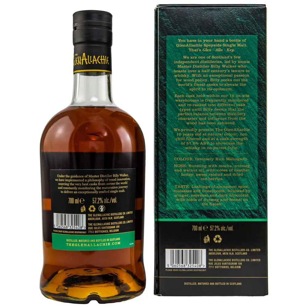 Glenallachie 10 Jahre Batch 8 57,2% 0,7l - Image 2