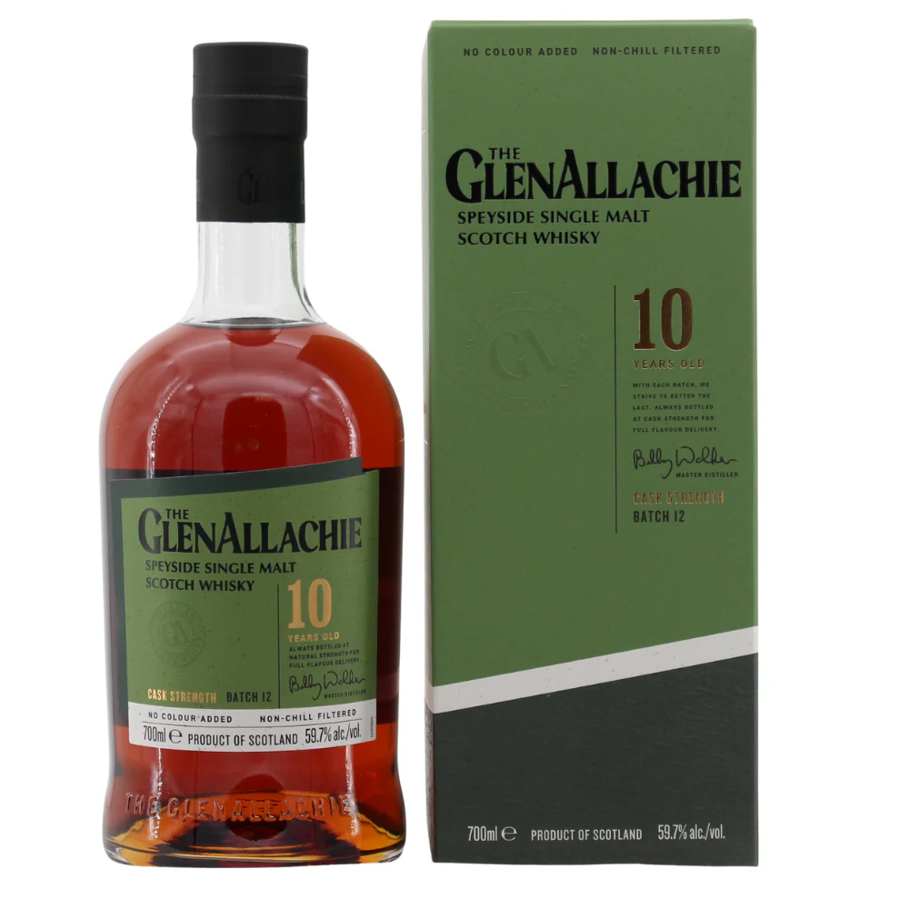 Glenallachie 10 Jahre Cask Strength Batch 12 59,7% 0,7l